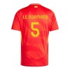 Virallinen Fanipaita Espanja Robin Le Normand 5 Kotipelipaita Euro 2024 - Miesten